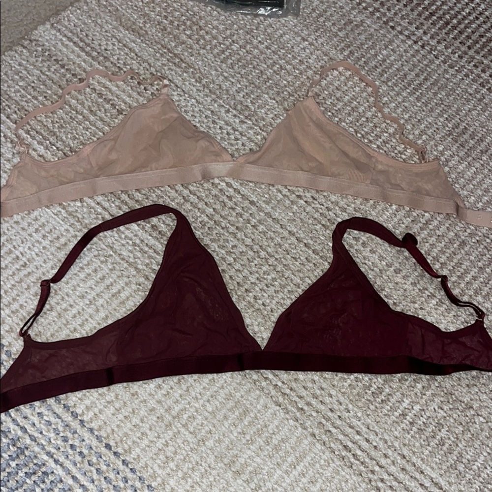 2 Sheer Parade Bralettes